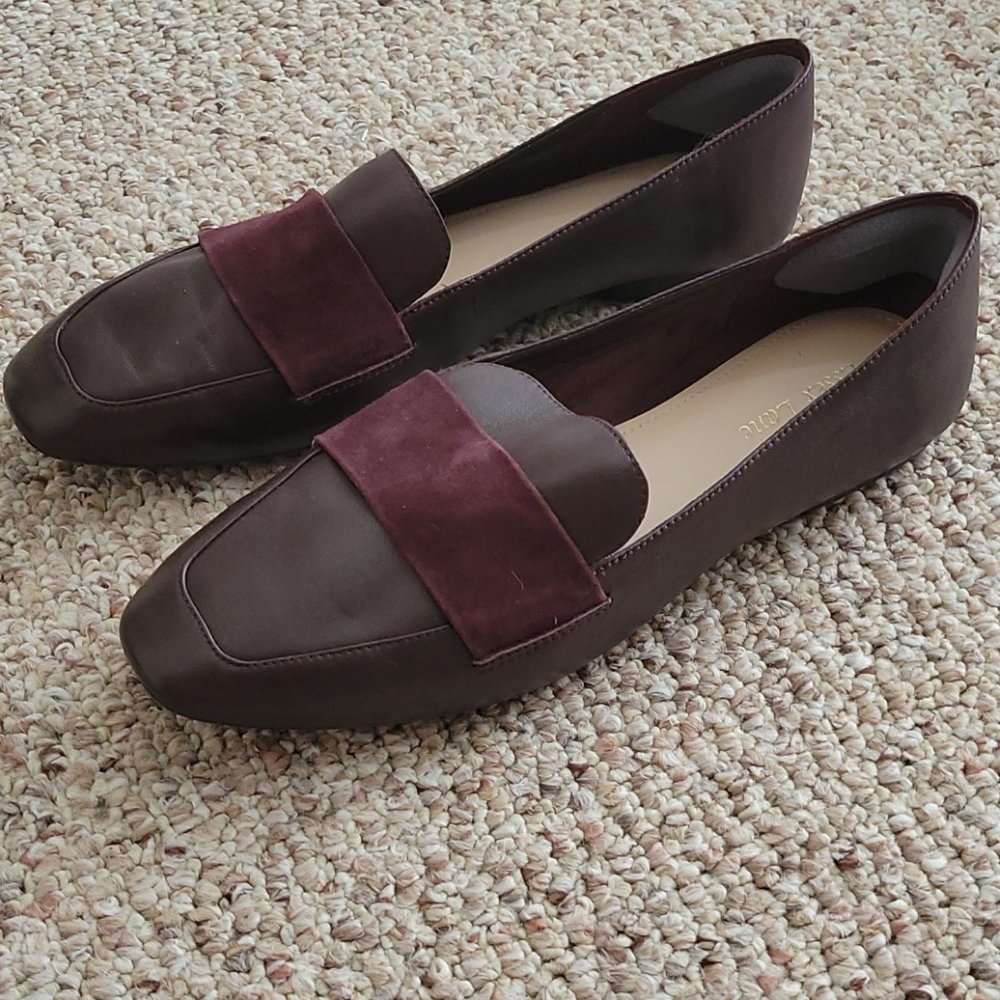 Essex Lane Burgundy Loafers (Sz 9.5)